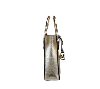 Michael Kors Mercer XS Pale Gold North South Crossbody Bag